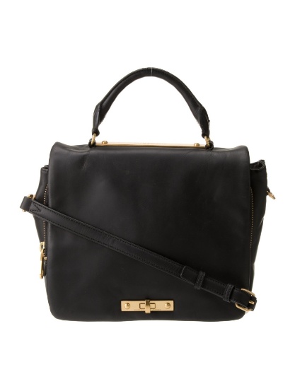 Marc By Marc Jacobs Leather Turn-lock Top Hdl Bag