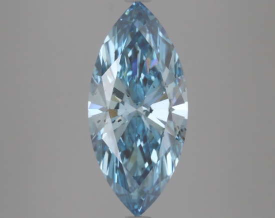 Fancy Blue Marquise Cut 3.69ct Si1 Lab Diamond