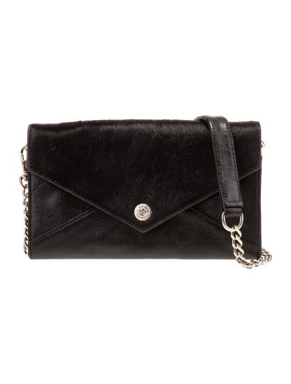 Rebecca Minkoff Lthr Chain-link Snap Crossbody Bag
