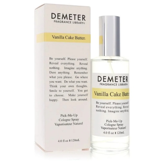 Demeter Vanilla Cake Batter Women's 4 Oz Spray