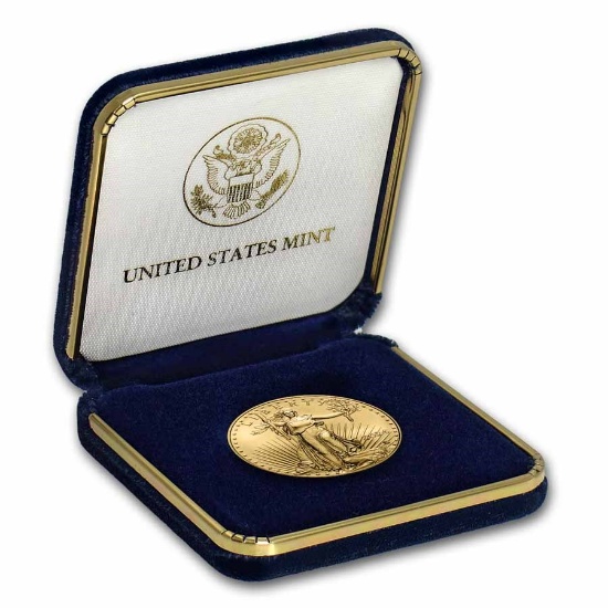 2024 1 Oz American Gold Eagle Bu W/ Us Mint Box