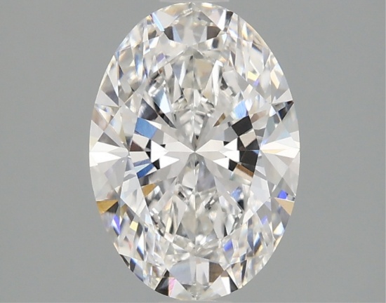 Igi Certified Oval Cut 1.58ct Vvs2 Lab Diamond