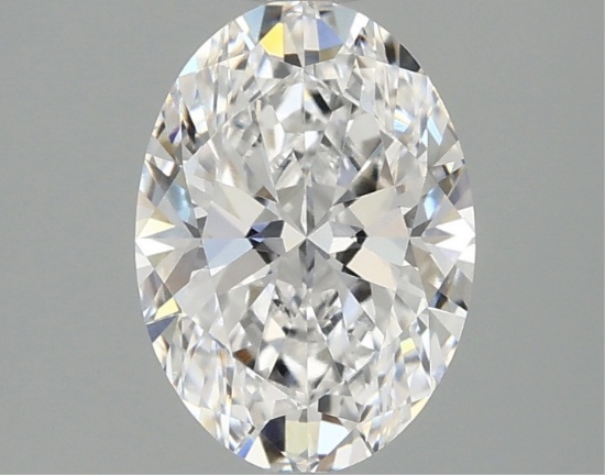 Igi Certified Oval Cut 1.56ct Vvs2 Lab Diamond