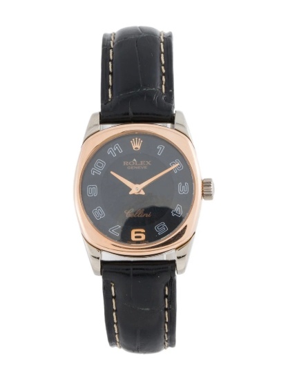 Rolex Cellini Danaos 18k Rg Quartz Women's 24mm