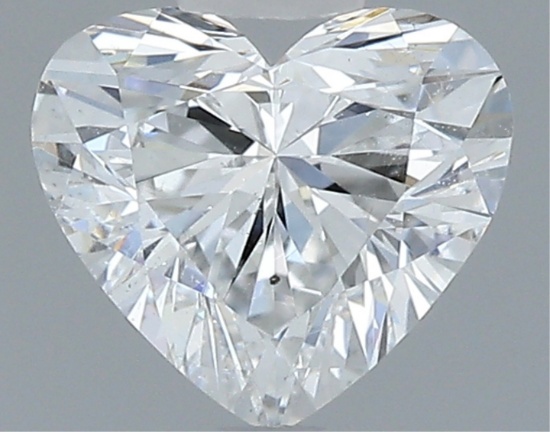Gia Certified Heart Cut .61ct Si2 Diamond