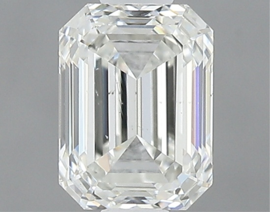 Gia Certified Emerald Cut .60ct Si1 Diamond