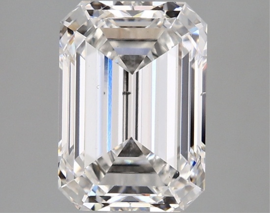 Igi Certified Emerald Cut 2.98ct Vs2 Lab Diamond