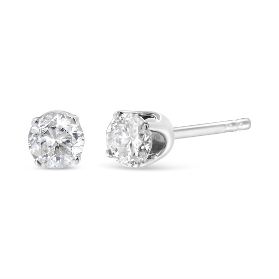 14k Gold .25ct Diamond Stud Earrings