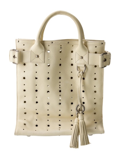 Marc Jacobs Neutrals Leather Tassel Top Hdl Bag