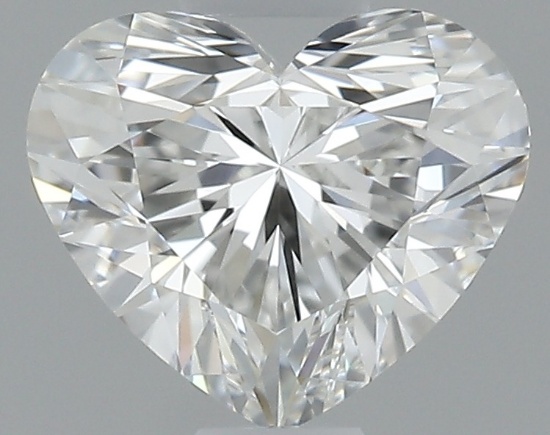 Gia Certified Heart Cut .52ct Vvs1 Diamond