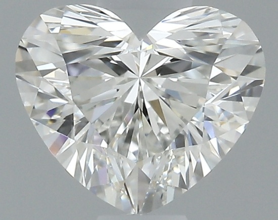 Gia Certified Heart Cut .55ct Vvs2 Diamond