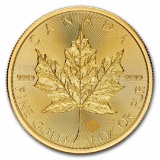 2024 Canada 1 Oz Gold Maple Leaf Bu