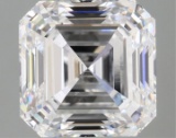 Igi Certified Asscher Cut 3.06ct Vs1 Lab Diamond