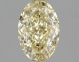 Fancy Yellow Oval Cut 1.52ct Vs1 Lab Diamond