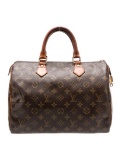 Louis Vuitton Ctd Canvas Speedy 30 Top Hdl Bag