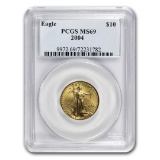 2004 1/4 Oz American Gold Eagle Ms-69 Pcgs
