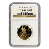 2005-w 1/2 Oz Proof American Gold Eagle Pf-70 Ngc