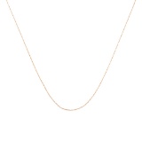 10k Gold Dainty Fine Rope Chain Necklace