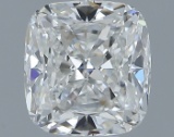 Gia Certified Cushion Cut .52ct Vs2 Diamond