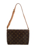 Louis Vuitton Vintage Brown Ctd Canvas Shldr Bag