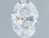 Gia Certified Oval Cut .60ct Si2 Diamond