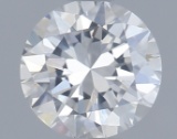 Gia Certified Round Cut .50ct Si2 Diamond