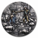 2023 Niue 3 Oz Silver The Odyssey Circe's Island