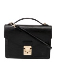 Louis Vuitton Monceau 28 Epi Push-lock Top Hdl Bag