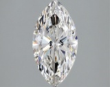 Igi Certified Marquise Cut 1.55ct Vs1 Lab Diamond
