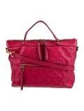 Louis Vuitton Red Empreinte Leather Top Hdl Bag