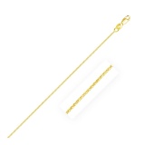 10k Gold Gourmette Chain 1.0mm
