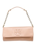 Tory Burch Neutrals Leather Chain-link Shldr Bag