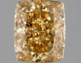 Fancy Yellow Cushion Cut 2.03ct Vs1 Lab Diamond