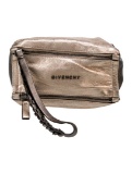 Givenchy Metallic & Silver Patent Leather Clutch