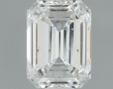 Gia Certified Emerald Cut .51ct Si2 Diamond