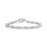 Sparkling .50ct Diamond Marquise Link Bracelet