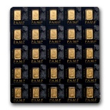25x1g Gold Bar Pamp Suisse Multigram+25