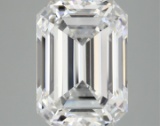 Igi Certified Emerald Cut 4.88ct Vs1 Lab Diamond