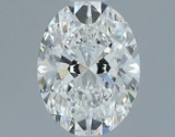 Gia Certified Oval Cut .80ct Si2 Diamond