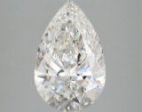 Igi Certified Pear Cut 3.05ct Vvs2 Lab Diamond