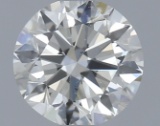 Gia Certified Round Cut .90ct Si2 Diamond