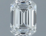 Gia Certified Emerald Cut .50ct Vvs1 Diamond