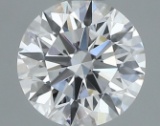 Gia Certified Round Cut .54ct Vvs1 Diamond