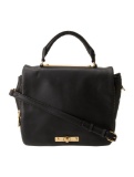 Marc By Marc Jacobs Leather Turn-lock Top Hdl Bag