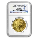 2011 1 Oz Gold Buffalo Ms-70 Ngc (early Releases)