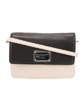 Marc Jacobs Black & Neutrals Leather Crossbody Bag
