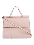 Tory Burch Pink Leather Gold-tone Hdw Shoulder Bag