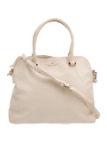 Kate Spade Neutrals Lthr Zip Cls Top Hdl Bag
