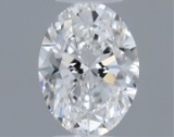 Gia Certified Oval Cut .30ct Si2 Diamond