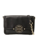 Tory Burch Blk Leather Chain-link Crossbody Bag